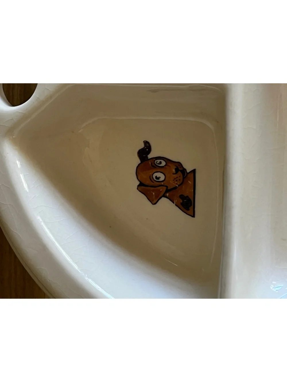 Vintage Children’s Ceramic Divided Plate